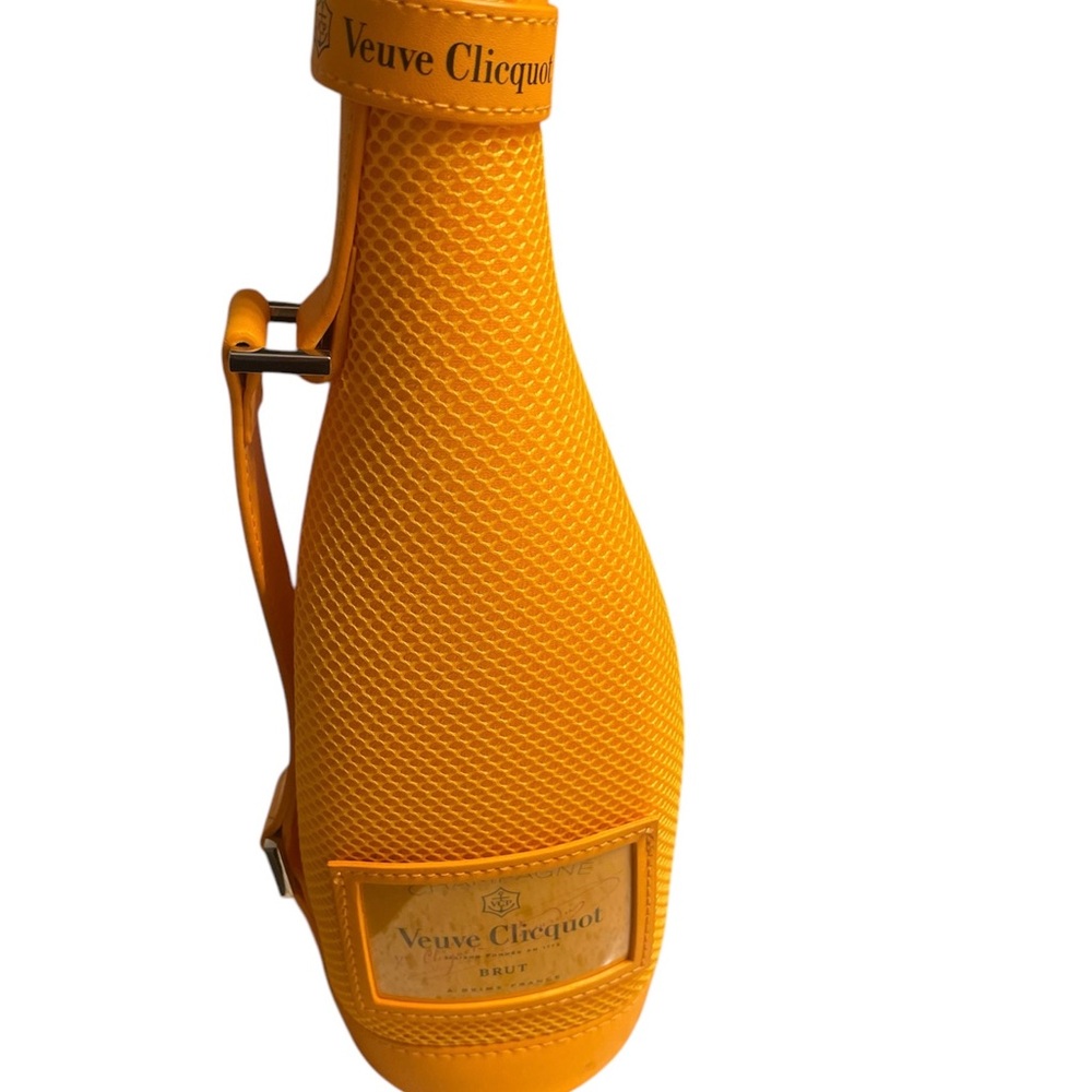 Veuve Clicquot Champagne Brut Ice Jacket Tangerine Color NWOT